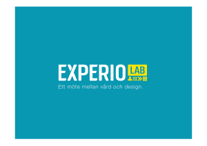 Ett möte mellan vård och design.