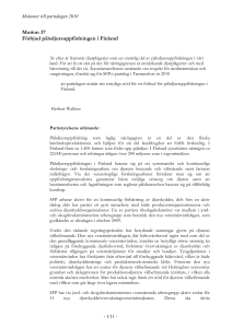 Motion till partidagen 1999