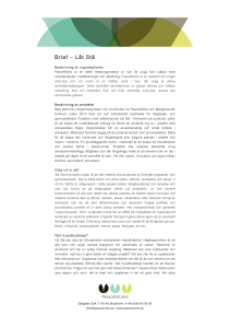 Brief – Låt Stå