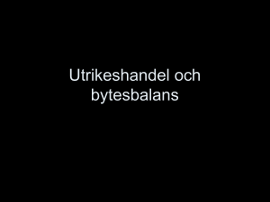 Utrikeshandel - samhalle-slotte