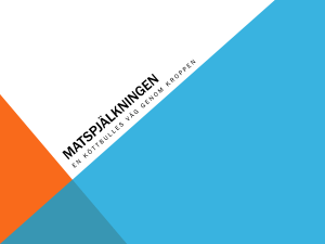 muskelrörelserna i magsäcken slutar => maten blir