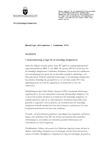 Zimbabwe, MR-rapport 2010 - Regeringens webbplats om