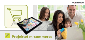 Projektet m-commerce - Johanneberg Science Park