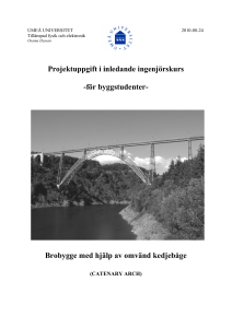 Hur ska man gå till väga för att bygga en bro av t