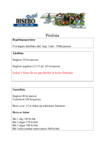 Prislista - Risebo Fritid