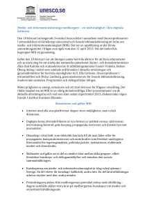 en nödvändighet i den digitala kulturen 10
