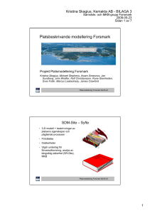 Platsbeskrivande modellering Forsmark, Kristina Skagius, Kemakta