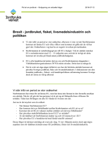 Brexit - Jordbruksverket