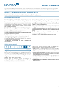 Key Investor Information
