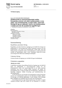 Lag- och kulturutskottets betänkande nr 1/2014-2015