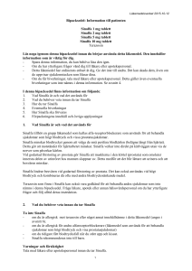 Sinalfa tablet PL - Läkemedelsverket