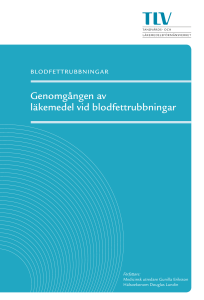 Rapport: genomgången av läkemedel mot blodfettrubbningar (pdf