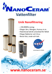 Vattenfilter www.nanoceram.se