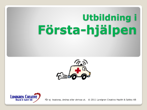 Utbildning i Första-hjälpen - KTH