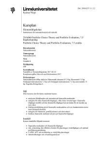 Kursplan