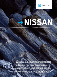 Nissan är närmare 200 kilometer. Den har sitt ursprung vid