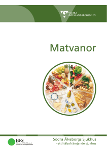 Matvanor - Startsida vgregion.se