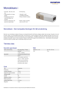 Produktblad