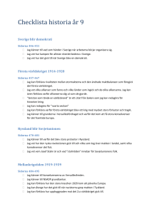Sverige blir demokrati