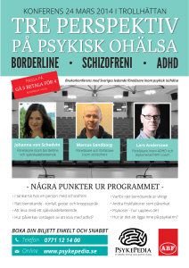 på psykisk ohälsa