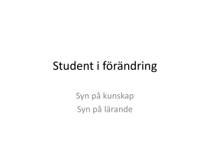Student i förändring - LiU