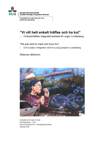 Vi vill helt enkelt träffas och ha kul”