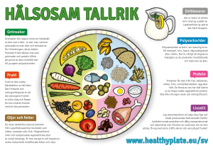 hälsosam tallrik