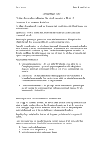 Aron Frenne Retorik kandidatkurs Där regnbågen slutar Författare
