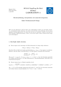 laboration 4 - Matematik