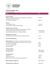 Prislista KI Biobank, 2017