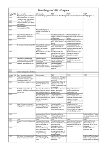 FD2011 planering.xlsx - Institutionen för filosofi, lingvistik och