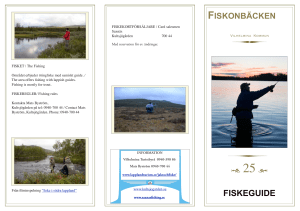 25 Fiskonbäcken kfo - Jakt och Fiske i Södra Lappland