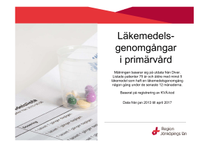 Läkemedels- genomgångar i primärvård