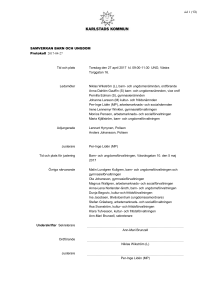 Protokoll SBU den 27 april 2017.