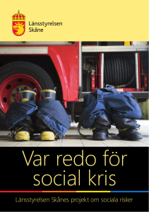 Var redo för social kris