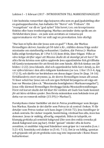 Han sattes på prov av satan, och änglarna betjänade honom