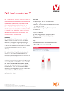 DAX Handdesinfektion 70