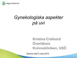 Gynekologiska aspekter på uvi