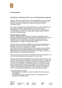 Indragning av återköpta aktier och nytt återköpsbemyndigande