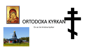 Ortodoxa kyrkan