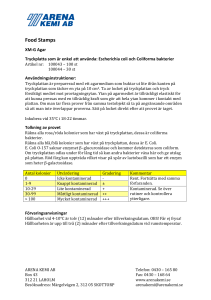 XMG Agar - E.coli Coliform