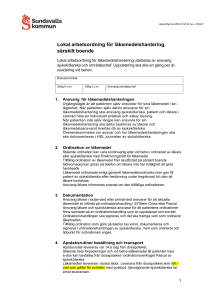 docx, 54 KB Arbetsordning läkemedelshantering