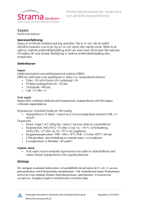 Sepsis - Janusinfo