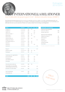 DBGY internationella relationer