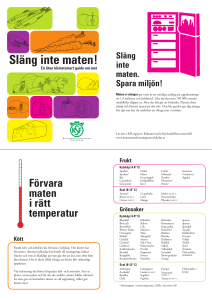 Släng inte maten!