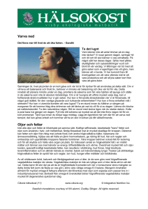 Varva ned Oljor och fetter