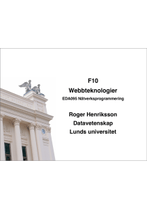 F10 Webbteknologier