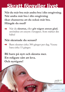 Skratt förgyller livet