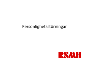 Personlighetsstörningar