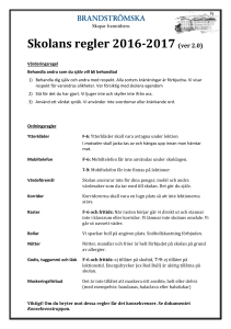 ordningsregler 16